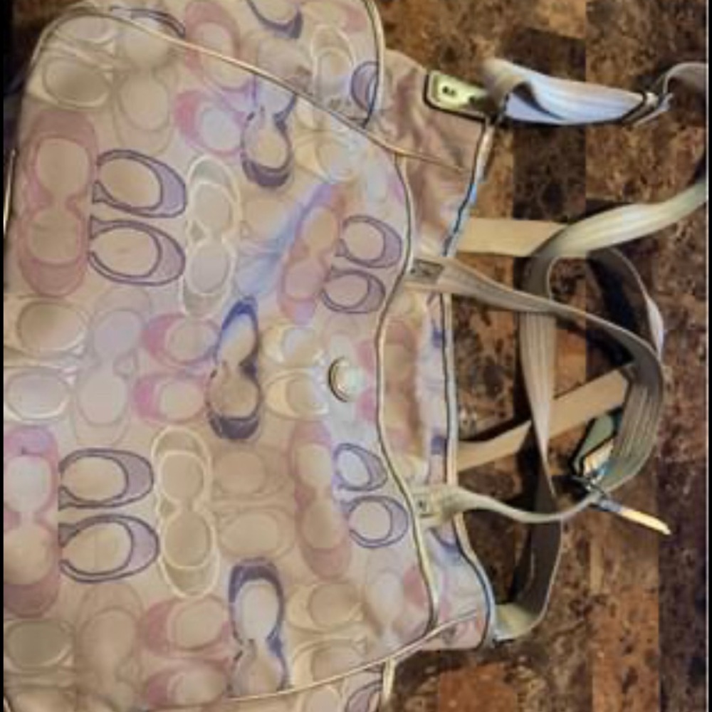 Coach Baby diaper bag